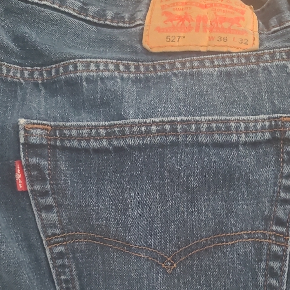 Levi's Dark Blue Denim Jeans